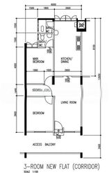 Blk 520 Bedok North Avenue 1 (Bedok), HDB 3 Rooms #599690491
